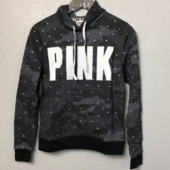 victoria secret camo hoodie